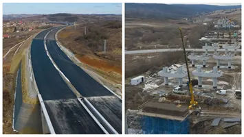VIDEO spectaculos cu autostrada Transilvania! Cum arată acum proiectul impresionant ce va lega Capitala de frontiera cu Ungaria