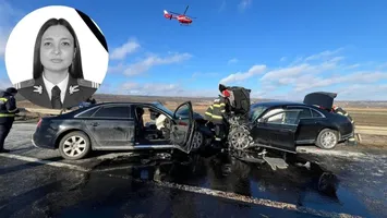 Diana, tânăra însărcinată care a murit în accidentul din Iași, era jandarm la Vaslui. Nici copilul ei nu a putut fi salvat