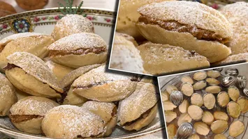 Nuci umplute cu cremă de ciocolată, desertul irezistibil care aduce un strop de eleganță pe orice masă festivă