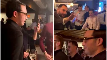Radu Mazăre Jr. și-a sărbătorit ziua de naștere la un restaurant exclusivist din Capitală. Ce mesaj i-a transmis Pescobar