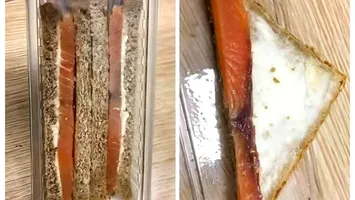 Câți bani a dat un tânăr pe un sandwich cu somon în aeroport: ”Sandwich cu fir de somon. Restul e pâine și tupeu”