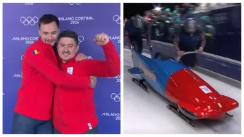 Câţi bani vor primi Mihai Tentea şi George Iordache pentru rezultatul istoric de la JO 2026. Cei doi au terminat pe locul 5 în proba de BOB-2