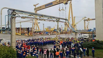 Faliment la Şantierul naval Mangalia, mii de oameni rămân pe drumuri înainte de Paşti