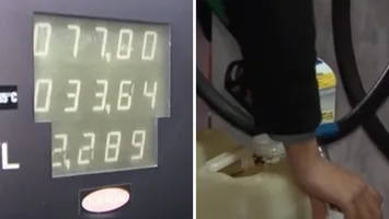 Prețuri nesperat de mici la o benzinărie au avut efectul așteptat: cozi cât vezi cu ochii și canistre la orizont! Șoferii belgieni s-au îngrămădit să profite de greșeala angajaților