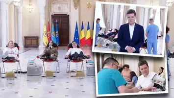 Nicușor Dan a donat sânge la Palatul Cotroceni. Mesaj mobilizator pentru români: „Împreună, prin gesturi simple și prin acțiuni ușor de realizat, putem face o mare diferență” VIDEO