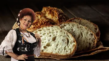 Rețetă de pâine de casă, marca Elena Merișoreanu! Tradiție veche de familie, de peste șase decenii: „E mai bună și mai ieftină decât cea din comerț”