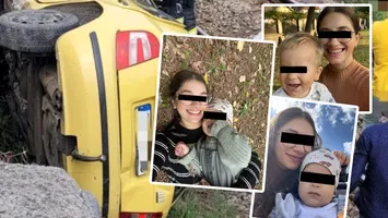 Primele imagini cu tânăra însărcinată care a murit într-un accident rutier. Ana-Maria mai avea un băiețel, care o aștepta acasă