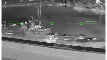 Ucraina a lovit o platformă petrolieră rusească în Marea Neagră. Replică cu drone la Nikopol