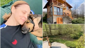 FOTO Locul unde se relaxează Andreea Marin, când vrea să scape de agitația Bucureștiului. Cum arată casa de vacanță de la Telega: „Sufletul așezat la locul lui”