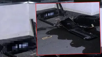 O dronă, găsită în centrul Chișinăului de un bărbat. Locatarii unei scări de bloc, evacuați în toiul nopții