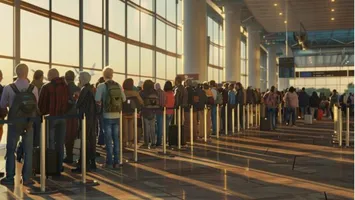 Situație critică în aeroporturile din Europa, pasagerii au leșinat la coadă din cauza noului sistem Entry/Exit. Avioanele decolează goale