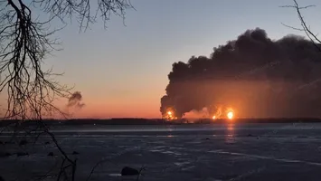 Un atac cu drone ucrainene a provocat un incendiu la terminalul petrolier din Novorossiisk