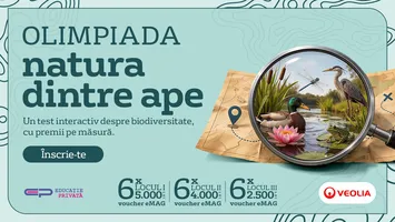Veolia România continuă Olimpiada de Biodiversitate „Natura dintre Ape”, la nivel național