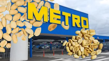 Alertă alimentară în România. Loturi de arahide retrase de pe rafturile Metro