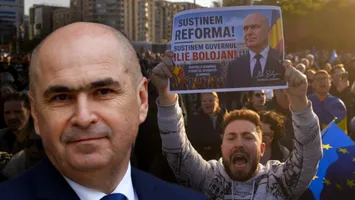 Ilie Bolojan reacționează după ce oamenii au ieșit în stradă înainte de moțiunea de cenzură: „Respect pentru România!”