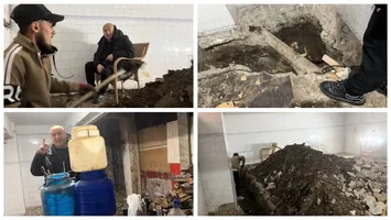 Goana după „haur”. Leo de la Strehaia face săpături „arheologice” în curte pentru a găsi eventuale comori ascunse de tatăl său