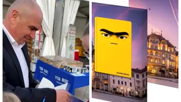 Ilie Bolojan, apariție surpriză la un târg de carte din Oradea. Cadoul inedit pe care l-a primit