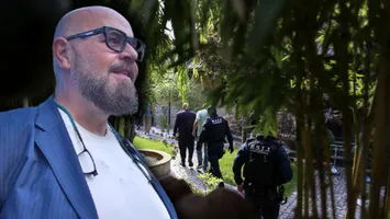 Curtea lui Cristian Popescu Piedone, un adevărat paradis exotic! Bambuși, palmieri și arțari japonezi în valoare de mii de euro