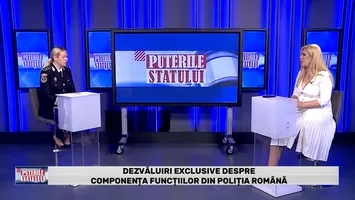 EXCLUSIV PUTERILE STATULUI – Comisar șef Carmen Șerbănescu, Director CIRP, dezvăluiri despre componența funcțiilor din Poliție
