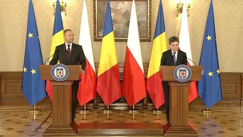 Nicuşor Dan, declaraţii comune cu Karol Nawrocki: „Polonia este un partener important pentru România”