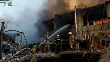 Atac cu drone la Kiev, a fost lovită o fabrică care produce lapte praf pentru bebeluşi