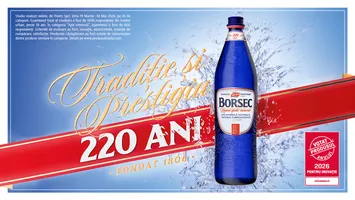 Borsec, votat produsul anului 2026 pentru inovație în categoria apă minerală