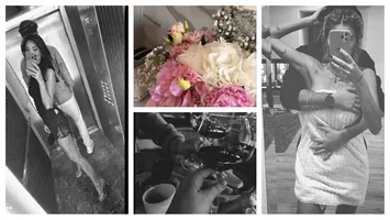 Raluca Olaru şi-a prezentat noul iubit în lift. Respectă criteriile „de bogăţie”, a venit cu un buchet de flori corespunzător