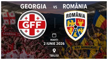LIVE ANTENA 1 Georgia – România (ora 20:00) ONLINE VIDEO. Surprize în primul 11 la revenirea lui Gică Hagi