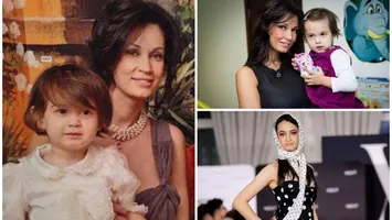 Nicoleta Luciu se mândrește cu fiica ei. La doar 14 ani, Kim a devenit model. Primele imagini de pe podium: „Așchia nu sare departe de trunchi”