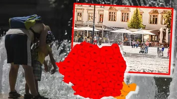 Cod roșu de CANICULĂ marți în România, apoi furtuni violente inclusiv în București