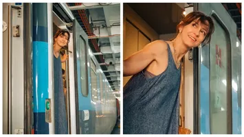 VIDEO Dana Rogoz a schimbat șase trenuri într-o excursie de vis pe ruta București-Palermo. ”Am călătorit cu singurul din Europa care se suie pe un feribot!”