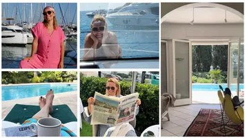 O frumusețe! Cum arată casa Andreei Esca din Franța, unde își petrece verile. Vila cochetă cu piscină oferă priveliști superbe FOTO