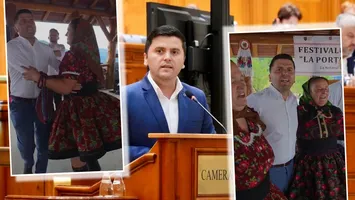 Vicepreședinte al Camerei Deputaților, într-o ipostază rară! Liberalul Adrian Cozma, surprins în plină activitate artistică