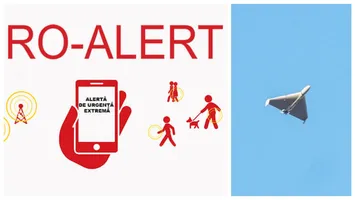 Mesaj Ro-Alert în Tulcea! Risc de cădere a unor fragmente de drone!