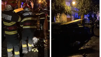 Furtunile au făcut ravagii în Craiova: străzi inundate, copaci și acoperișuri smulse de vânt