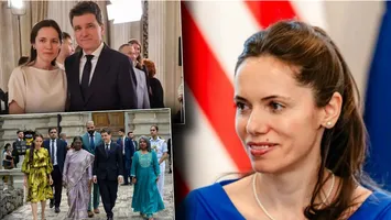 Mirabela Grădinaru a atras toate privirile la Palatul Cotroceni. Motivul pentru care partenera președintelui Nicușor Dan s-a îmbrăcat în galben / Ținuta aleasă, intens admirată FOTO