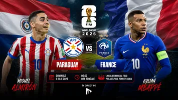LIVE Antena 1 Paraguay – Franţa (ora 00:00) VIDEO ONLINE la Cupa Mondială 2026. Test facil pentru „cocoşi”, cine transmite partida în direct la TV