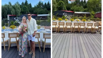 Imagini spectaculoase de la ziua lui Ronald Gavril. Anamaria Prodan și-a sărbătorit iubitul cu o petrecere de zile mari