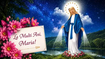 Se spune  sau nu ”La mulți ani!” pe 15 august? Ce nume se sărbătoresc de Sf. Maria