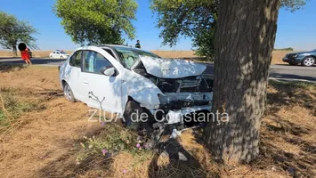 Accident grav în Constanța. Cinci persoane, inclusiv doi copii, au ajuns la spital
