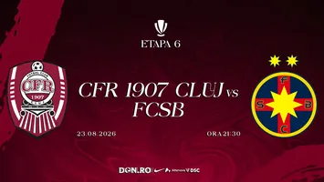DIGI SPORT LIVE CFR Cluj – FCSB ONLINE STREAMING: Derby disproporţionat în Superligă