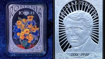 BNR lansează o monedă spectaculoasă dedicată pictorului Nicolae Tonitza. Are formă de tablou și costă 1.150 de lei