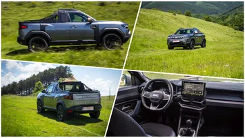 Dacia Duster Pick-up, noua „mașină de muncă” românească. Cum arată și cât poate căra noul model