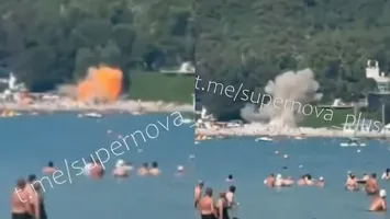 Bilanțul morților după ce o dronă s-a prăbușit pe o plajă de la Marea Neagră a ajuns la șapte. Rusia acuză Ucraina de „un atac deliberat asupra civililor” VIDEO