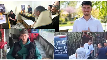 Cea mai grea zi pentru familia fraților înecați în stațiunea Olimp. Vlad și Ionuț, conduși pe ultimul drum