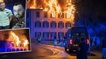 Ei sunt cei doi români morţi în incendiul teribil din Elveția. Unul dintre ei avea o fetiță / 100 de pompieri au încercat să-i salveze din flăcări  