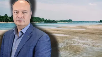 EXCLUSIV Marius Mătreață, directorul Centrului Național de Prognoze Hidrologice, declarații privind debitul scăzut al Dunării
