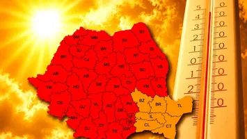 Cum va fi vremea luni, 3 august 2026. România se topește la 40 de grade. Caniculă sufocantă și nopți tropicale în aproape toată țara