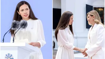 Lecție de eleganță la Kiev. Mirabela Grădinaru și Olena Zelenska, la Summitul Primelor Doamne. Ce ținute au purtat cele două