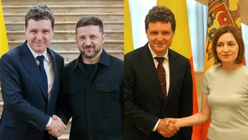Nicușor Dan, vizită la Chișinău de Ziua Independenței Republicii Moldova. Președintele se întâlnește cu Maia Sandu și Volodîmîr Zelenski